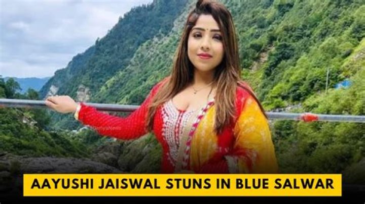 Ayushi Jaiswal: Exploring the Dazzling Rise of a Digital Star