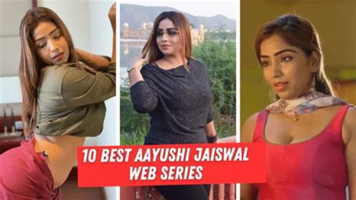 Ayushi Jaiswal: Web Series Star