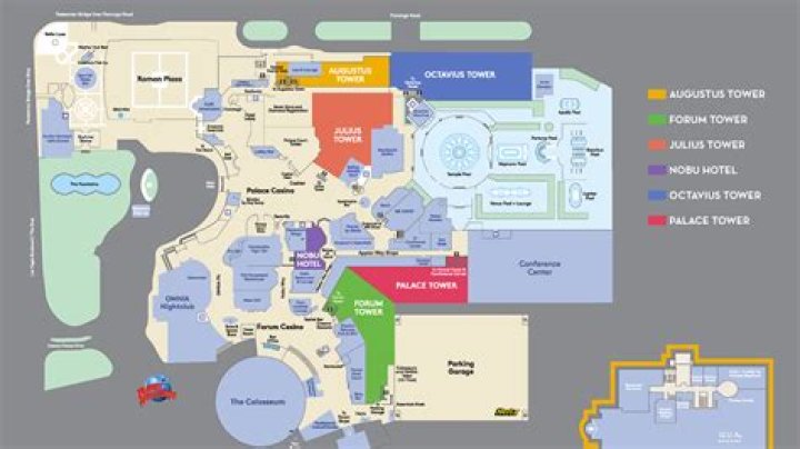 Caesars Palace & Vegas Strip Maps: Your Guide to the Strip!