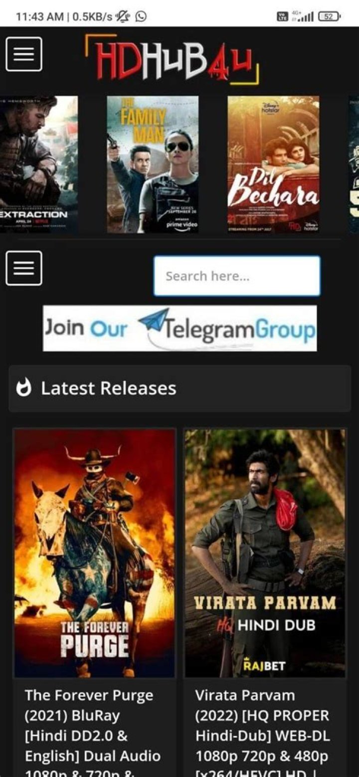 Download HDHub4u APK: Older Versions & Latest Updates