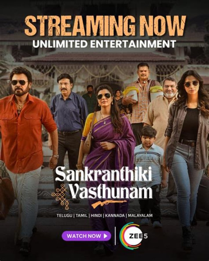 Sankranthiki Vasthunam (2025): Where to Watch & More!