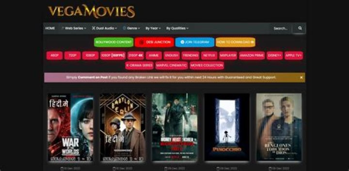 Stream Movies Online: Vegamovies NL Guide