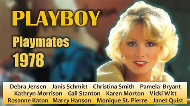 Top Playboy Playmates: Then and Now