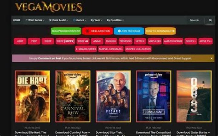 Vegamovies: Alternatives & Where to Watch Movies Online [2024]