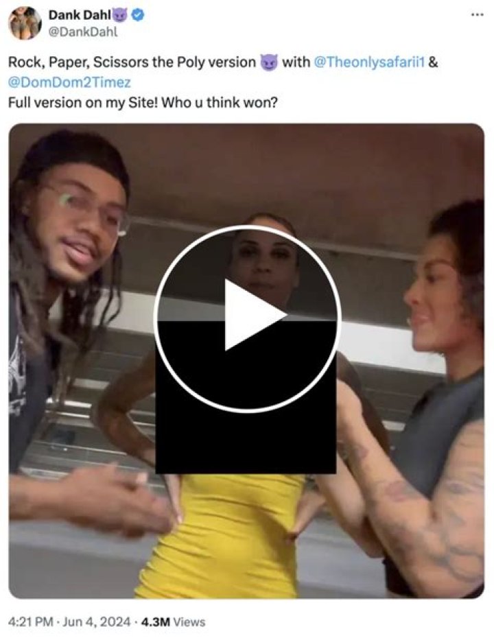 Viral Yellow Dress Rock Paper Scissors Challenge